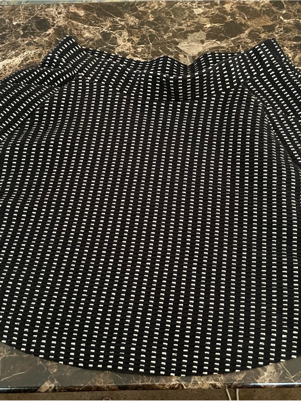 Free people Black and White Patterned Women's Skirt small